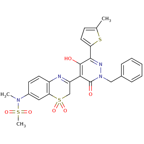 Chemical structure of BindingDB Monomer ID 30465