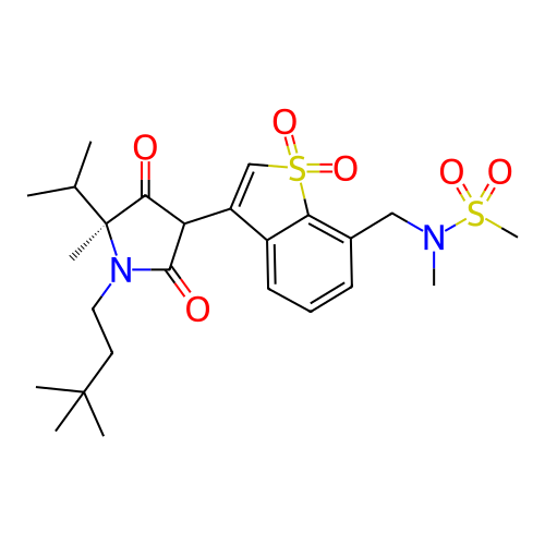Chemical structure of BindingDB Monomer ID 30501