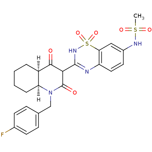 Chemical structure of BindingDB Monomer ID 30534