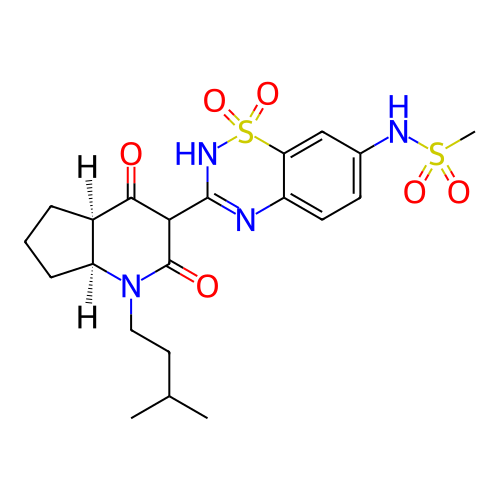 Chemical structure of BindingDB Monomer ID 30537