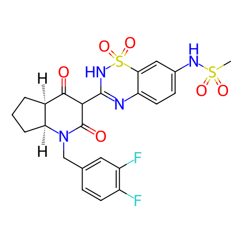 Chemical structure of BindingDB Monomer ID 30543