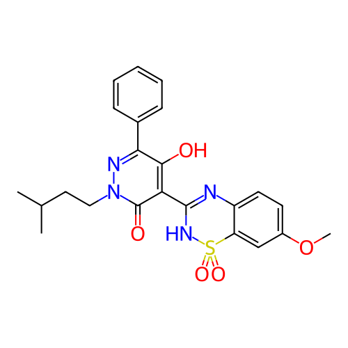 Chemical structure of BindingDB Monomer ID 30545