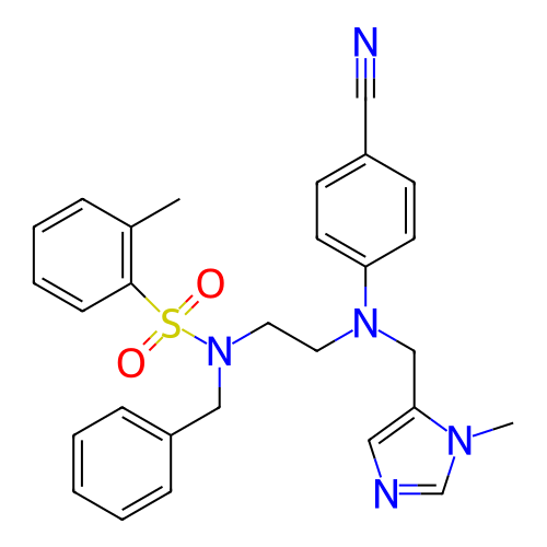 Chemical structure of BindingDB Monomer ID 31425