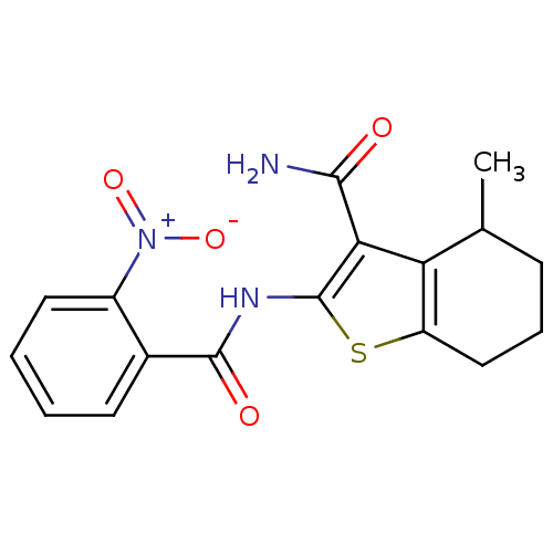 Chemical structure of BindingDB Monomer ID 31643