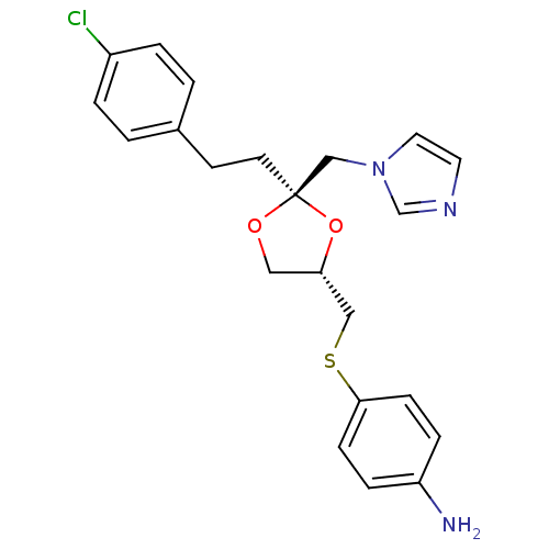 Chemical structure of BindingDB Monomer ID 31653
