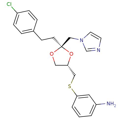 Chemical structure of BindingDB Monomer ID 31655