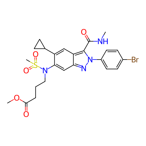 Chemical structure of BindingDB Monomer ID 32206