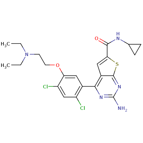 Chemical structure of BindingDB Monomer ID 33235
