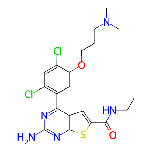 Chemical structure of BindingDB Monomer ID 33239
