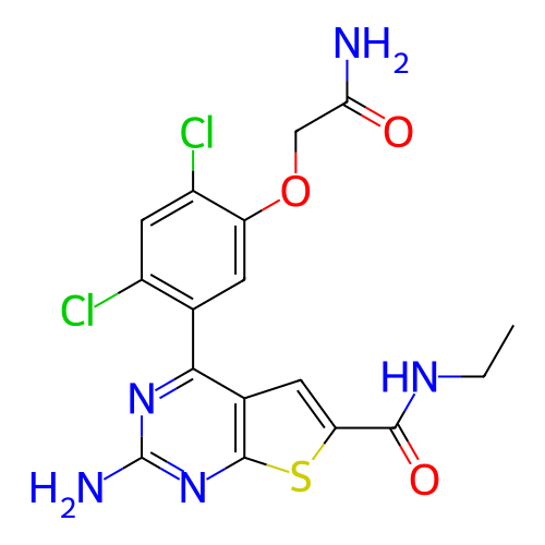 Chemical structure of BindingDB Monomer ID 33240