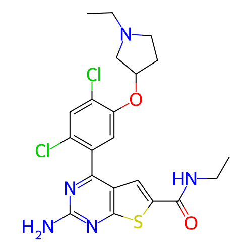 Chemical structure of BindingDB Monomer ID 33242