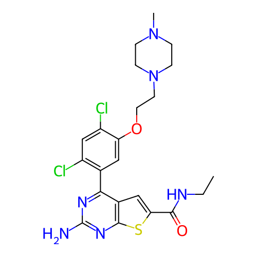 Chemical structure of BindingDB Monomer ID 33244