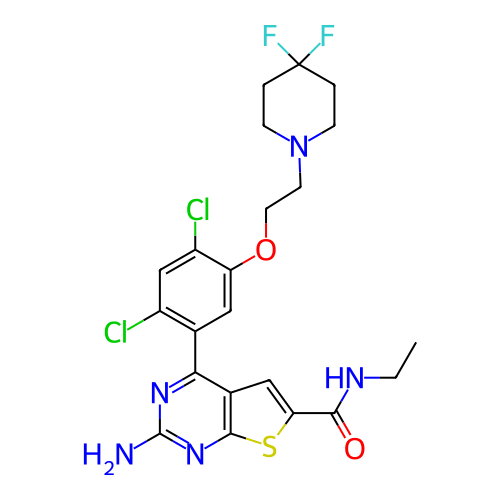 Chemical structure of BindingDB Monomer ID 33246