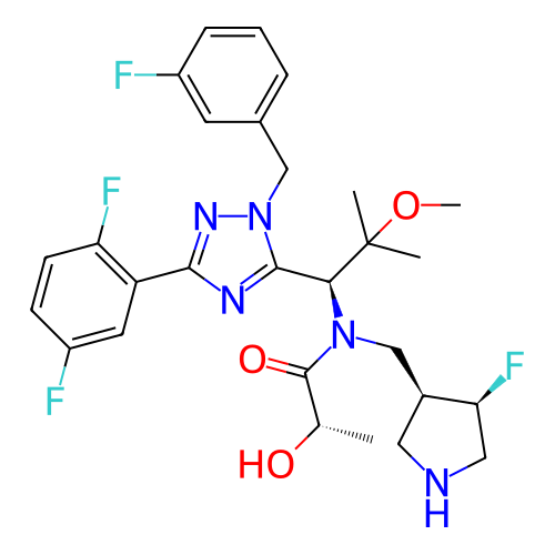 Chemical structure of BindingDB Monomer ID 34538