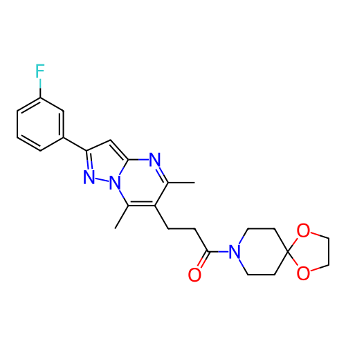 Chemical structure of BindingDB Monomer ID 35415