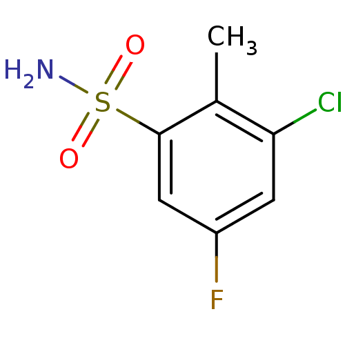 Chemical structure of BindingDB Monomer ID 36007