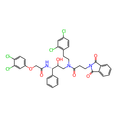 Chemical structure of BindingDB Monomer ID 36569