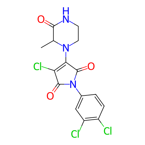 Chemical structure of BindingDB Monomer ID 39164