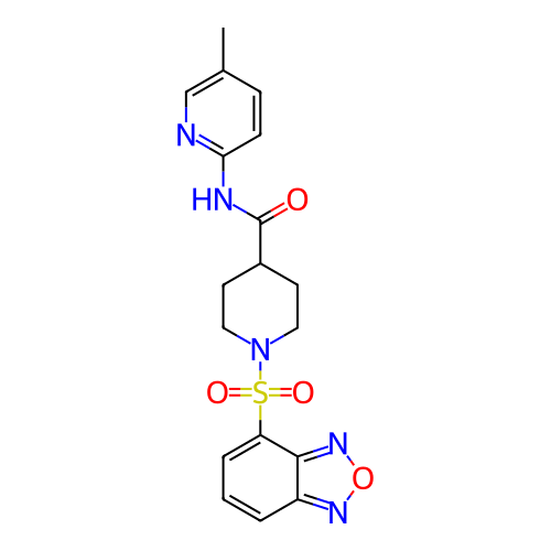Chemical structure of BindingDB Monomer ID 39389