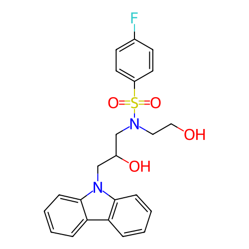 Chemical structure of BindingDB Monomer ID 39404