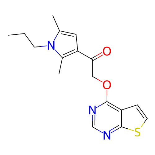 Chemical structure of BindingDB Monomer ID 39460