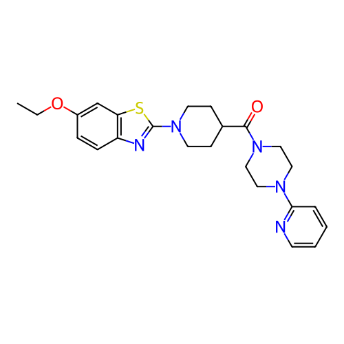 Chemical structure of BindingDB Monomer ID 39563