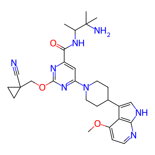 Chemical structure of BindingDB Monomer ID 300061