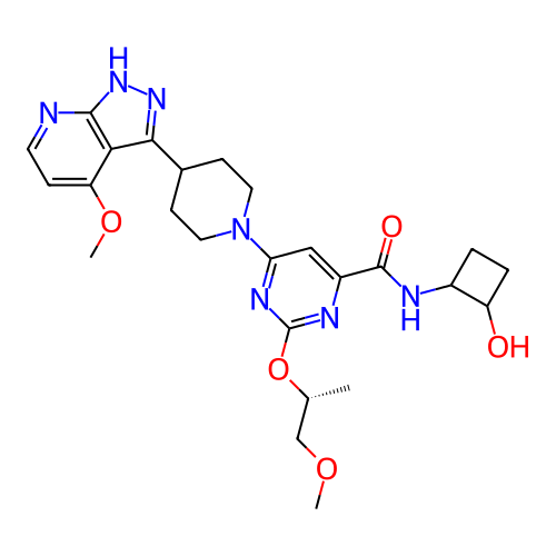 Chemical structure of BindingDB Monomer ID 300065