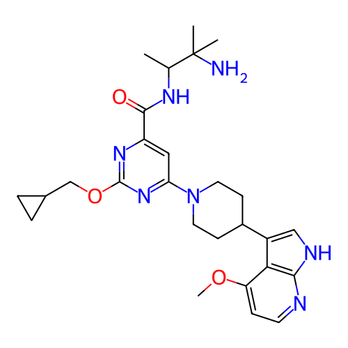 Chemical structure of BindingDB Monomer ID 300077