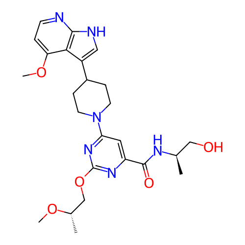 Chemical structure of BindingDB Monomer ID 300090