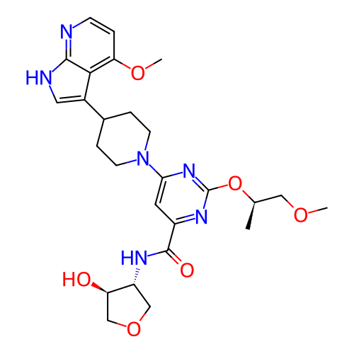 Chemical structure of BindingDB Monomer ID 300091