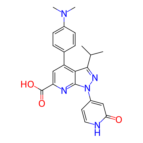 Chemical structure of BindingDB Monomer ID 300429