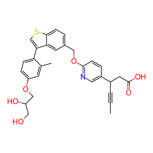 Chemical structure of BindingDB Monomer ID 300864