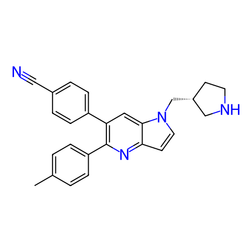 Chemical structure of BindingDB Monomer ID 301008