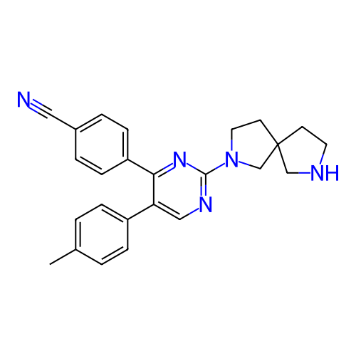 Chemical structure of BindingDB Monomer ID 301042