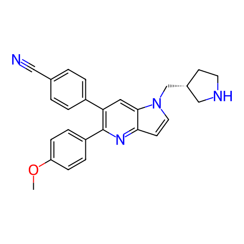 Chemical structure of BindingDB Monomer ID 301056