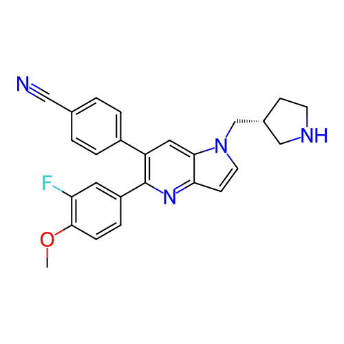 Chemical structure of BindingDB Monomer ID 301057