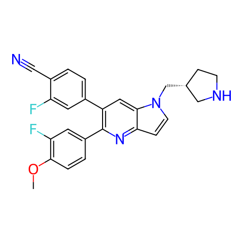 Chemical structure of BindingDB Monomer ID 301060