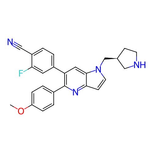 Chemical structure of BindingDB Monomer ID 301061