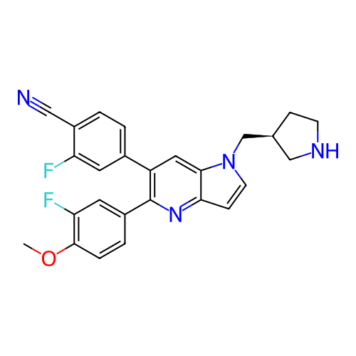 Chemical structure of BindingDB Monomer ID 301062