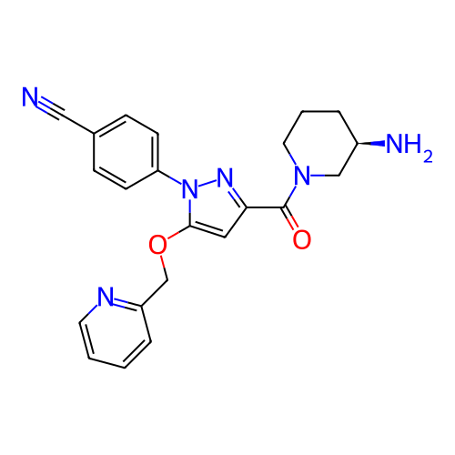 Chemical structure of BindingDB Monomer ID 301063