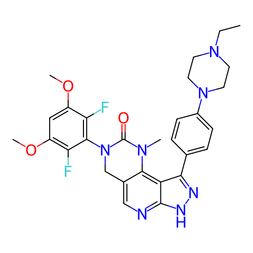 Chemical structure of BindingDB Monomer ID 301253