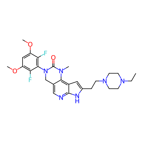 Chemical structure of BindingDB Monomer ID 301255