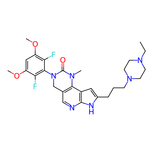 Chemical structure of BindingDB Monomer ID 301256