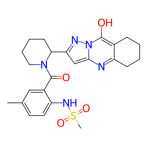 Chemical structure of BindingDB Monomer ID 301487