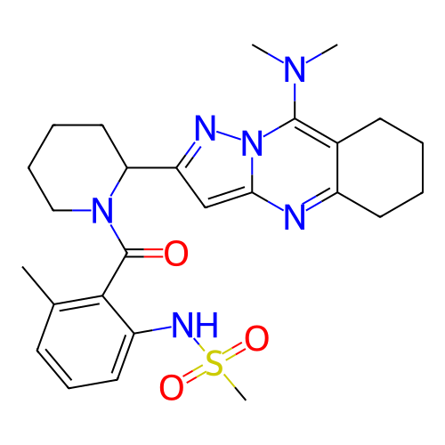 Chemical structure of BindingDB Monomer ID 301489