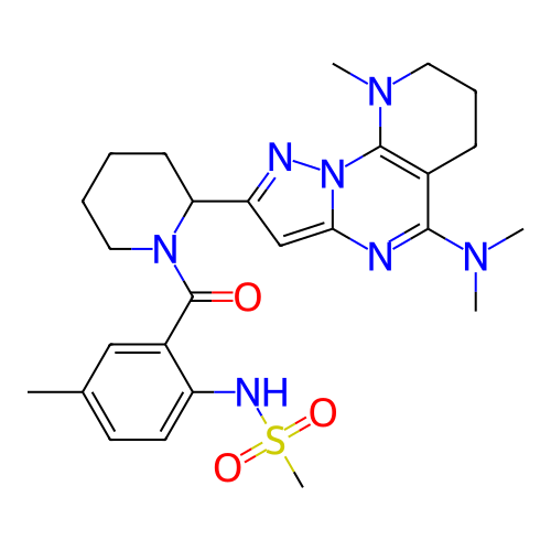 Chemical structure of BindingDB Monomer ID 301500