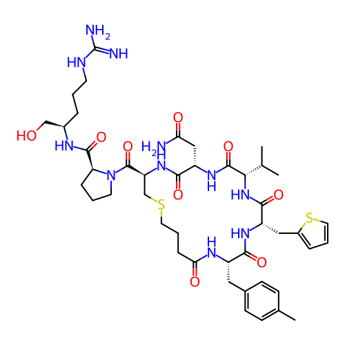 Chemical structure of BindingDB Monomer ID 301670