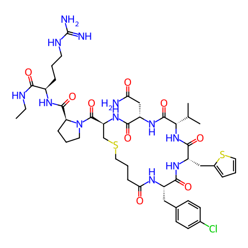 Chemical structure of BindingDB Monomer ID 301671