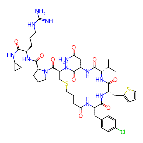 Chemical structure of BindingDB Monomer ID 301679